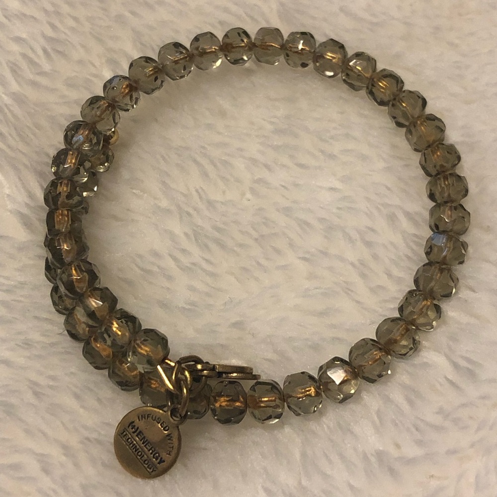 Alex and Ani Vintage Sixty-Six bracelet- Teal